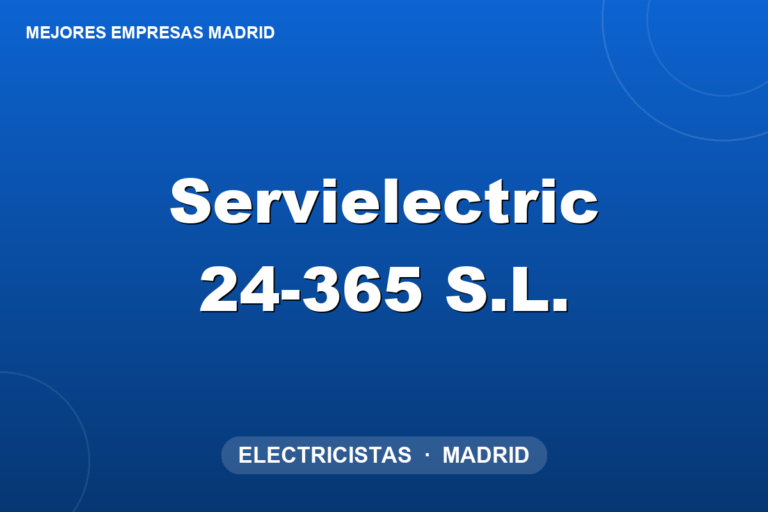 Servielectric 24-365 S.L. Servielectric 24-365 S.L.
