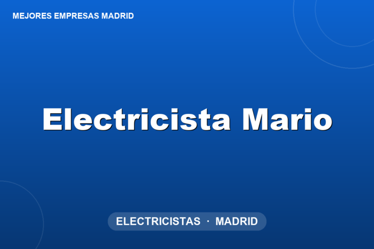 Electricista Mario