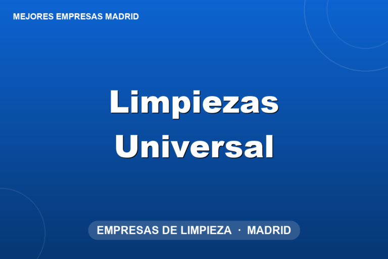 Limpiezas Universal