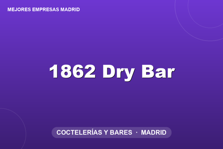 1862 Dry Bar