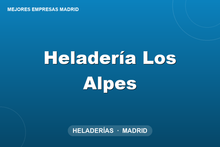 Heladería Los Alpes