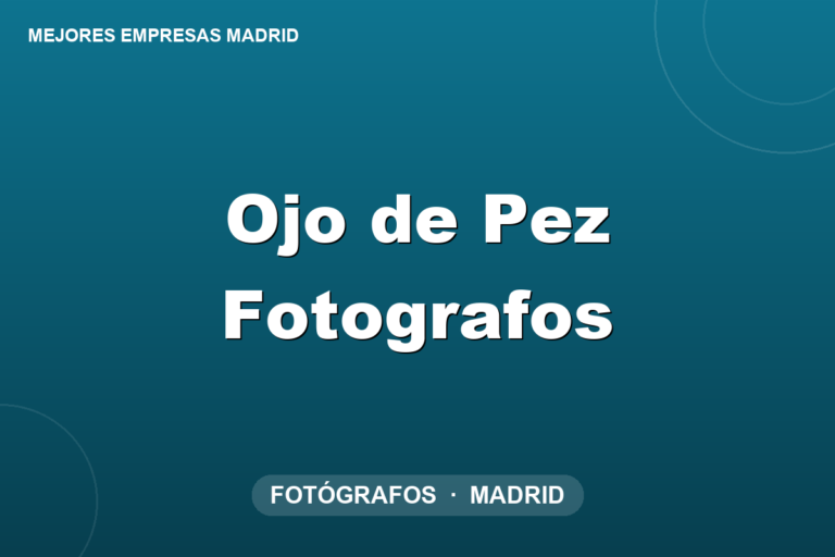 Ojo de Pez Fotografos