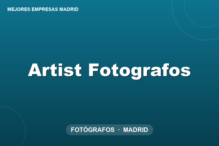 Artist Fotografos