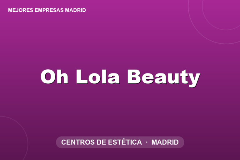 Oh Lola Beauty Oh Lola Beauty