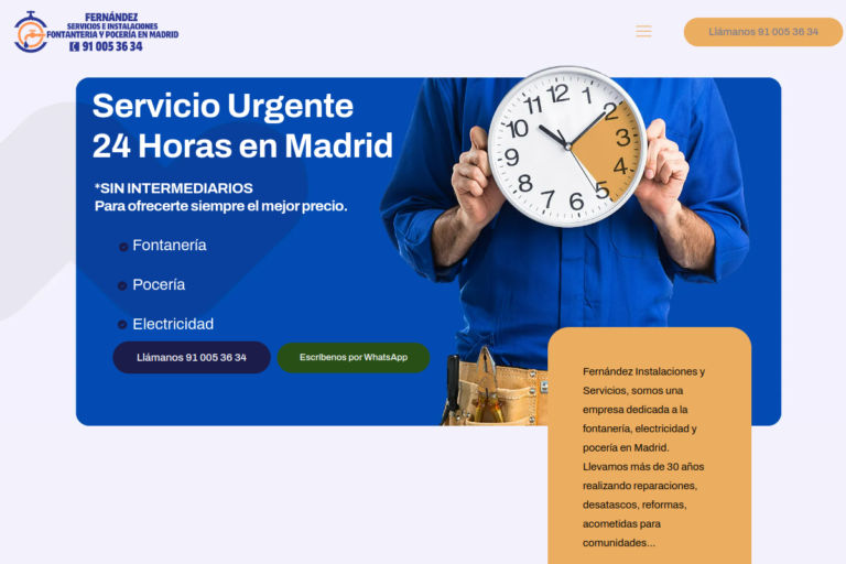 Fernández Servicios e Instalaciones Fontaneros y Poceros Fernández Servicios e Instalaciones Fontaneros y Poceros