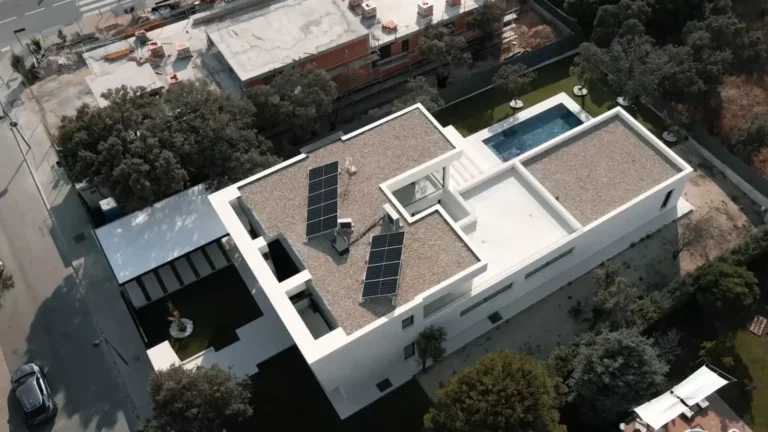 Fran Cortés Arquitectos: vivienda unifamiliar vista desde el aire