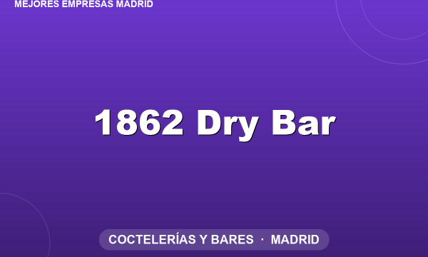 1862 Dry Bar