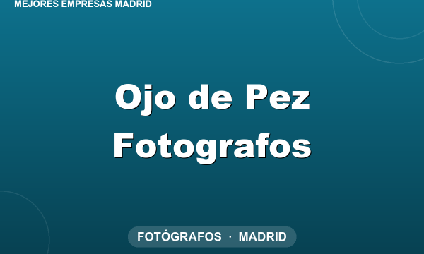Ojo de Pez Fotografos