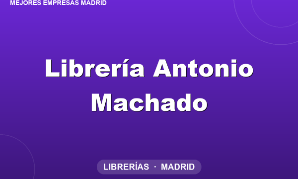 Librería Antonio Machado